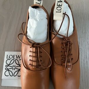 Brand new Loewe lace-up Oxford shoes